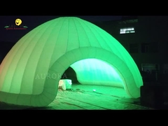 PVC Weiß aufblasbares Kuppelzelt / Außen aufblasbares Iglu für Ausstellung