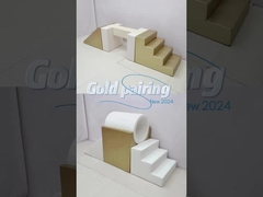 Pastell Soft Play Ausrüstung Set Vorschulzentrum Soft Play Mat Schaumball Pit Kinder