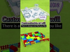 Ausrüstung für Outdoor-Spielzeug für Kleinkinder Soft Play Set Schaumstoff Billiges Spielplatz im Innenbereich