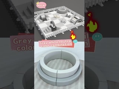 Soft Play Area Kids Grau und Weiß Soft Play Equipment Party Play Games Für Party Hire