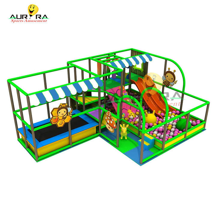 Outdoor Indoor Kinder Indoor Soft Play Ausrüstung Commercial Pink Für Spielplatz