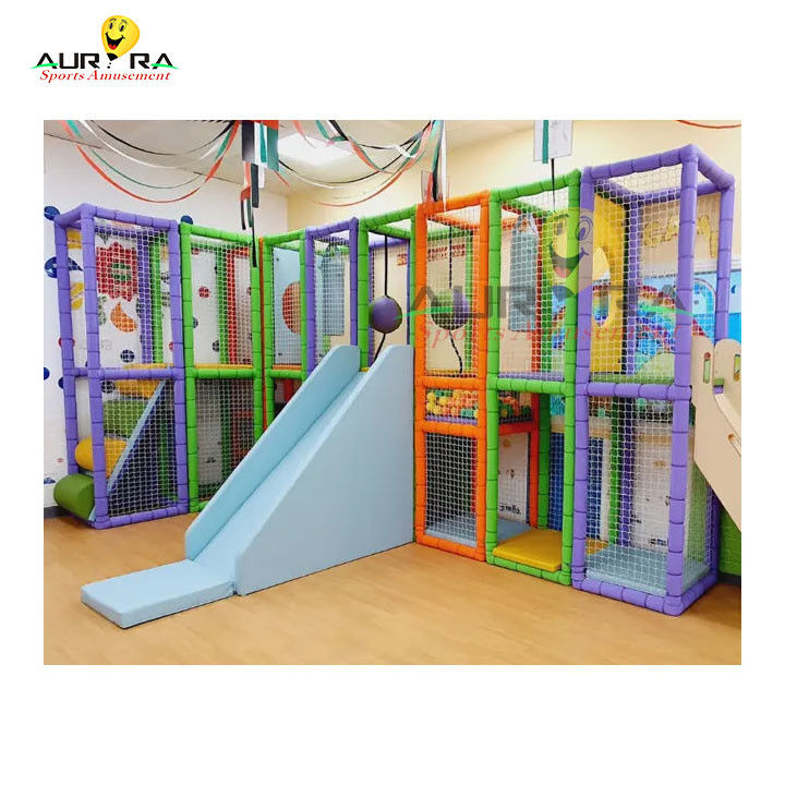 Outdoor Indoor Kinder Indoor Soft Play Ausrüstung Commercial Pink Für Spielplatz