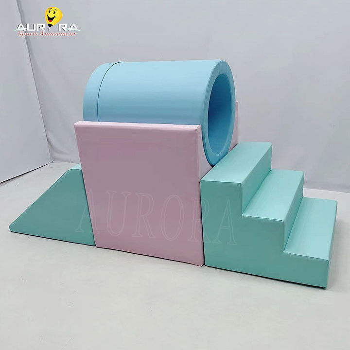 Pastell Baby Soft Play Kletterblöcke für Party Vermietung Custom Soft Play Ausrüstung