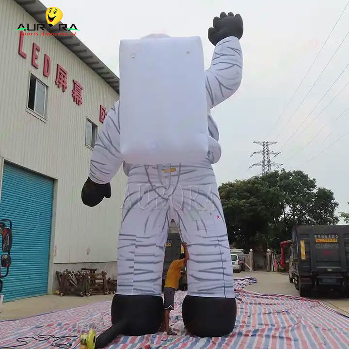 20 Fuß hohe riesige aufblasbare Astronautenbühne Werbung Luft aufblasbare