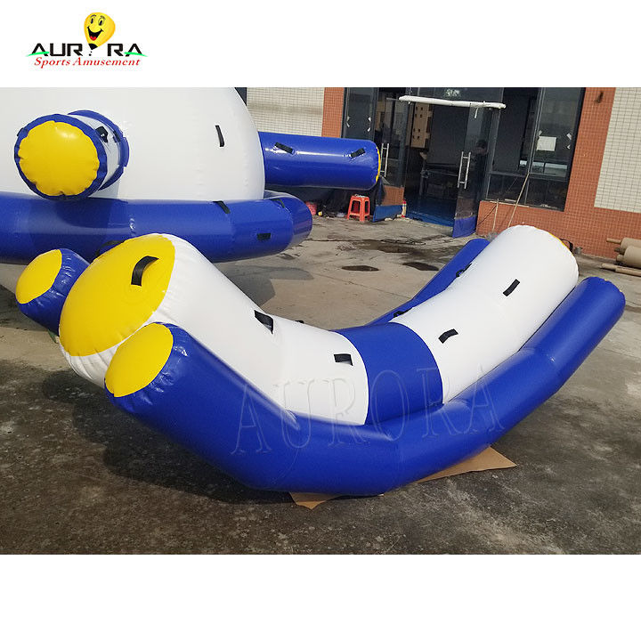 Custom-Farbe PVC aufblasbare Wasser-Schaukel Doppel-Rocker Wasser-Spielzeug