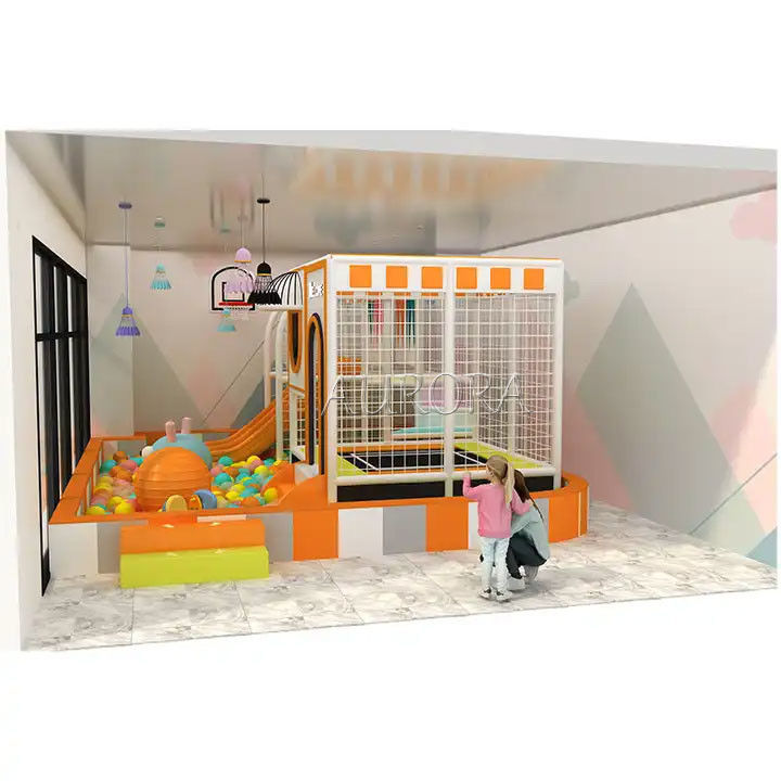 Kinder Süßigkeiten Thema Indoor Soft Play Ausrüstung anpassbare Farbe
