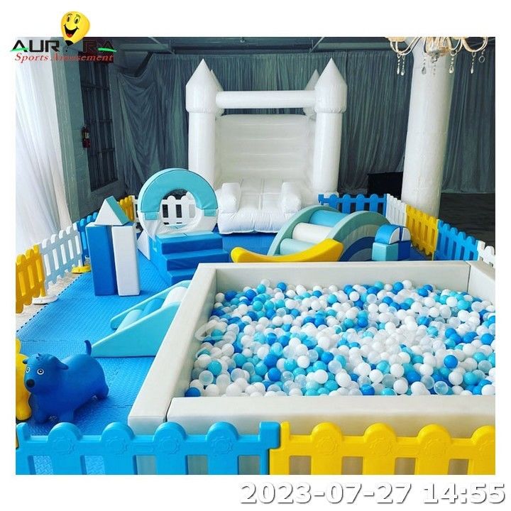 Soft Play für Kleinkinder Ball Pit Soft Play Sets Kinder spielen Freizeitpark