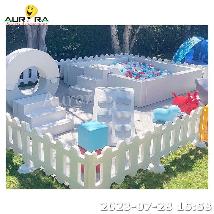 Soft Play Sets Kinder Soft Play Merry Go Rundheld Spielplatz Kletterer Ball Pit