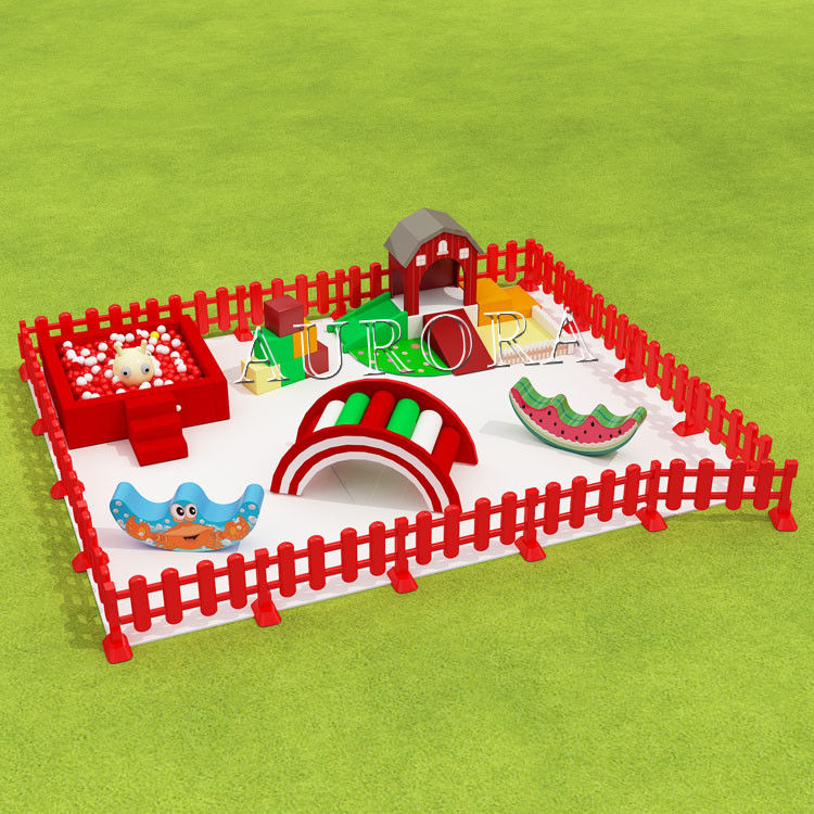 Mobile Soft Play Ball Pit Party Vermietung von Ausrüstung PU Leder Indoor Soft Play