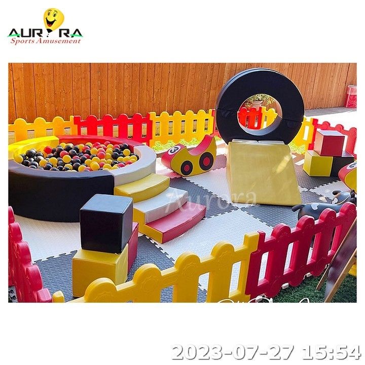 Schwarz Rot Kinder Indoor Soft Play Baby Klettern Blöcke Soft Play Elektro Soft Play