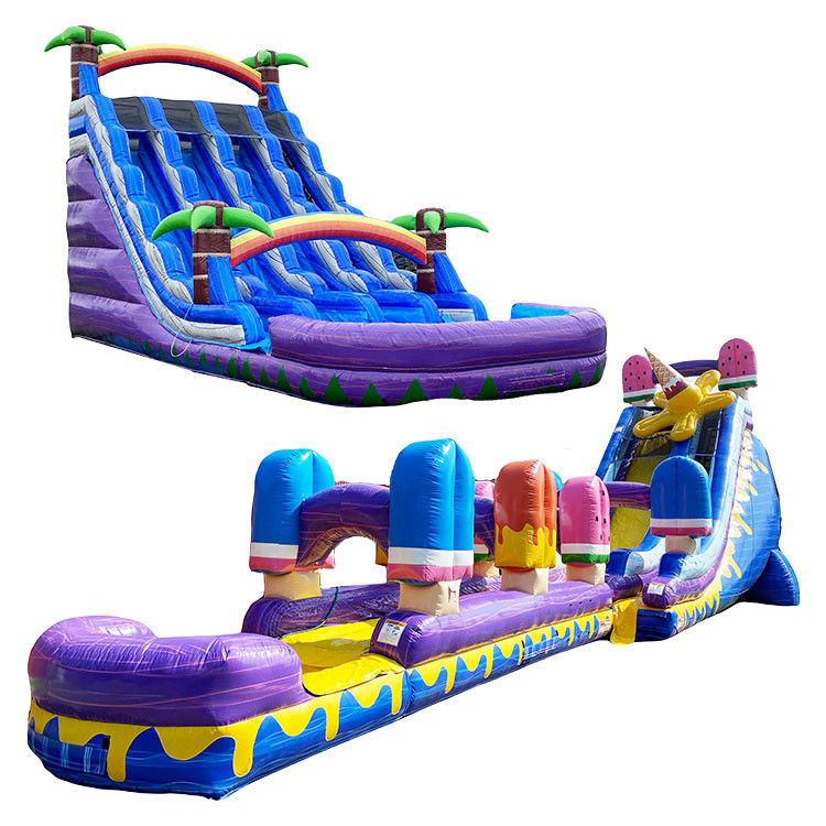 Aufblasbare Wasserrutsche für Kinder 25'H Palm Big Großhandel Neue Produkte zum Verkauf