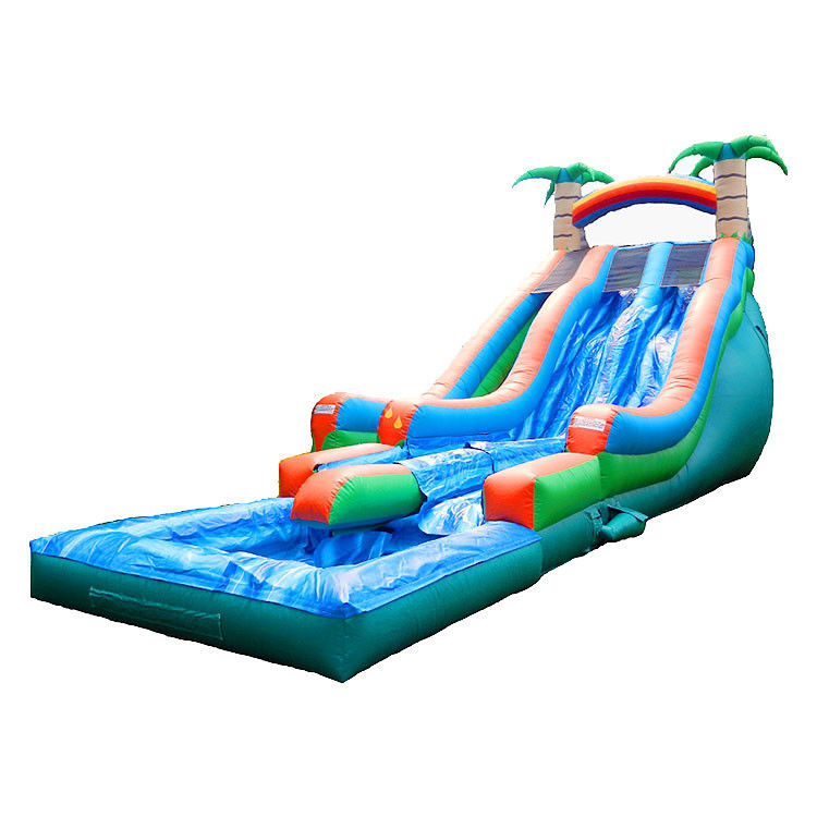 Park Riese aufblasbare Wasserrutsche für Erwachsene Outdoor-Spielplatz für Kinder