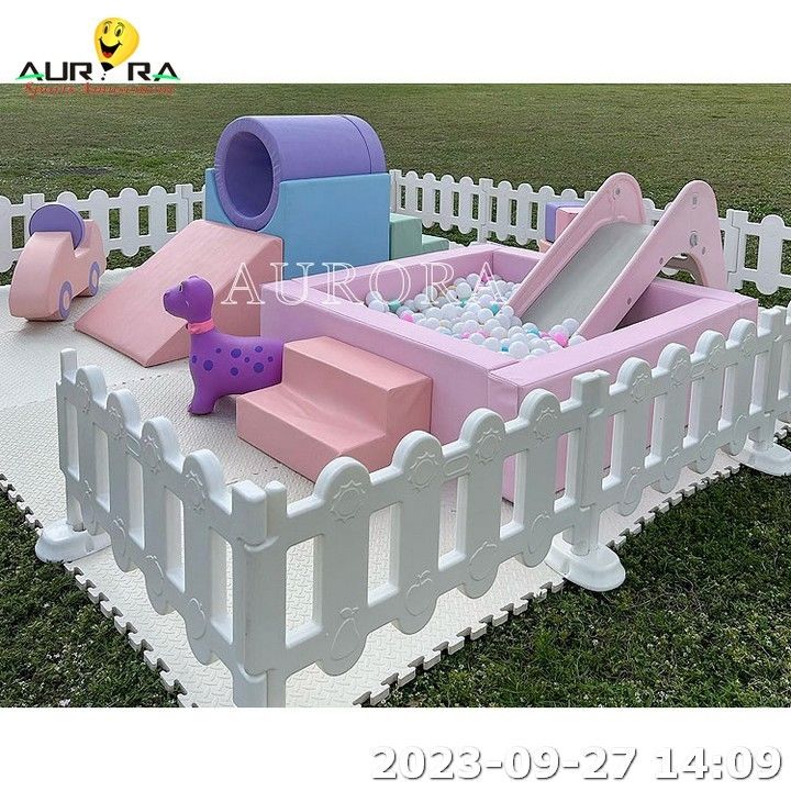 Heißer Verkauf Soft Play Aufblasmatte Indoor Soft Play Area für Party