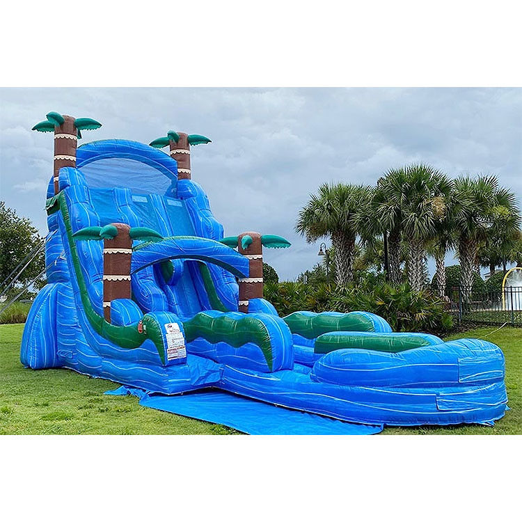 Wasserrutschen aufblasbar für Erwachsene 22 Ft Pool Familie Wasserklettern aufblasbare Rutschen