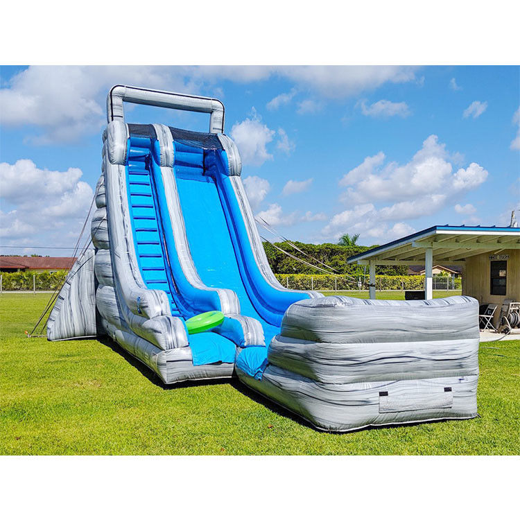 Großer aufblasbarer Wasserrutscher See aufblasbarer Wasserpark für Kinder und Erwachsene im Freien