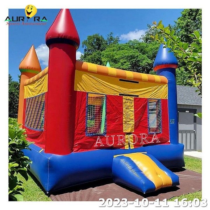 Kinder aufblasbares Sprunghaus Design Farbe Hochzeit Sprunghaus zum Verkauf