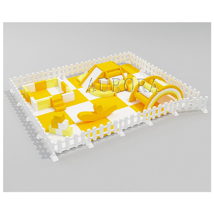 Orange Billiges Soft Play-Gerät Soft Play-Bereich Kinder Indoor Soft Play-Gerät